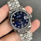 Rolex-ROLEX - DATEJUST - LADY 31mm Jub Flt SS/SS Blue Dia GSF A2671