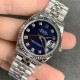 Rolex-ROLEX - DATEJUST - LADY 31mm Jub Flt SS/SS Blue Dia GSF A2671