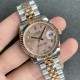 Rolex-ROLEX - DATEJUST - LADY 31mm Jub Flt RG/SS Pink Dia GSF A2671