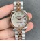 Rolex-ROLEX - DATEJUST - LADY 31mm Jub Flt RG/SS White Dia GSF A2671