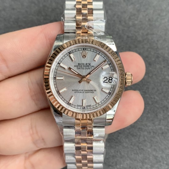Rolex-ROLEX - DATEJUST - LADY 31mm Jub Flt RG/SS SS Stk GSF A2671