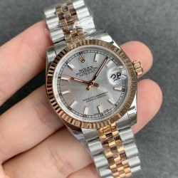 Rolex-ROLEX - DATEJUST - LADY 31mm Jub Flt RG/SS SS Stk GSF A2671