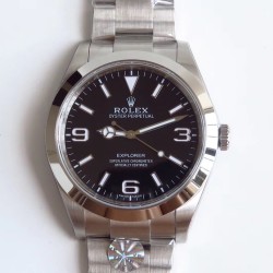 Rolex-Explorer 1 Ref.214270 SS/SS Black ARF Asia 3132