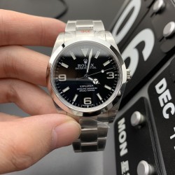 Rolex-Explorer 1 Ref.214270 316L SS/SS Blk 39m GMF Asia 3132