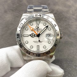 Rolex-Explorer II 216570 904L SS/SS Wht NOOB Asia 3187 CHS