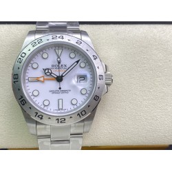 Rolex-Explorer II 226570 42mm SS/SS White Dial TWF A2836