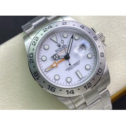 Rolex-Explorer II 226570 42mm SS/SS White Dial TWF A2836