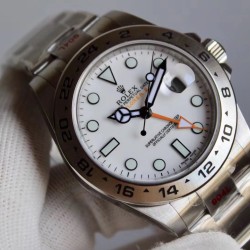 Rolex-Explorer II 226570 42mm SS/SS White Dial NOOB A2836