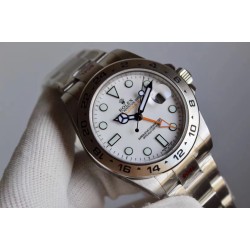 Rolex-Explorer II 226570 42mm SS/SS White Dial NOOB A2836
