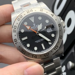 Rolex-Explorer II Ref.216570 SS/SS Black GMF A3187 Mod