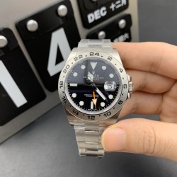 Rolex-Explorer II 216570 SS/SS Black NOOB Asia 3187 CHS