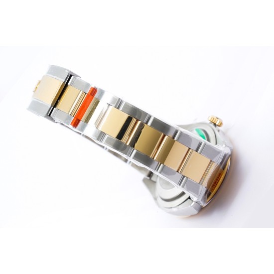 Rolex-Explorer 124273 36mm 904L YG/SS Black/Stk EWF A3230