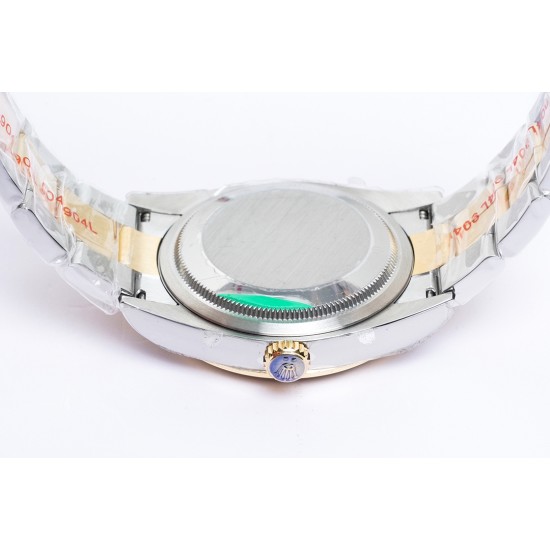 Rolex-Explorer 124273 36mm 904L YG/SS Black/Stk EWF A3230