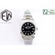 Rolex-Explorer 124270 36mm 904L SS/SS Black Dial EWF A3230