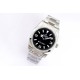 Rolex-Explorer 124270 36mm 904L SS/SS Black Dial EWF A3230