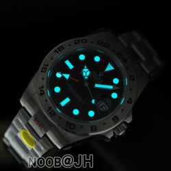 Rolex-Explorer II 226570 42mm SS/SS Black Dial NOOB A2836