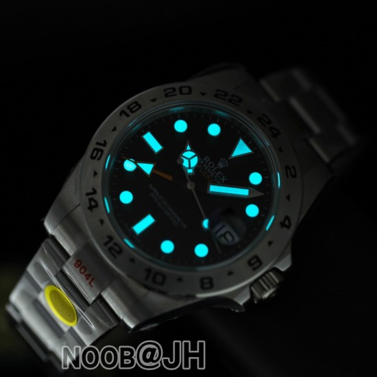Rolex-Explorer II 226570 42mm SS/SS Black Dial NOOB A2836