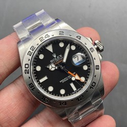 Rolex-Explorer II 216570 SS/SS Black NOOB Asia 3187 CHS