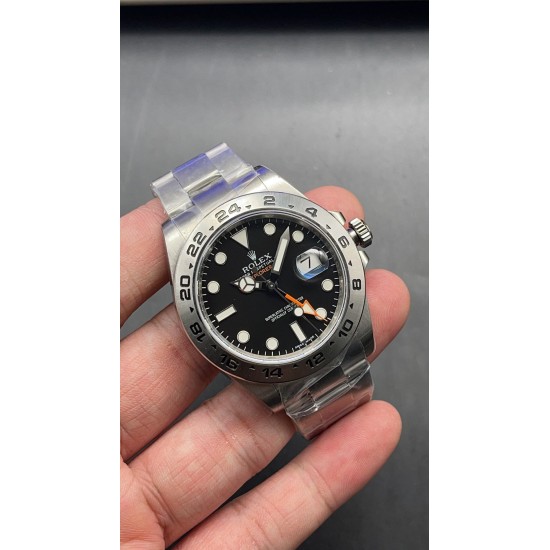 Rolex-Explorer II 216570 SS/SS Black NOOB Asia 3187 CHS