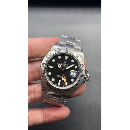 Rolex-Explorer II 216570 SS/SS Black NOOB Asia 3187 CHS