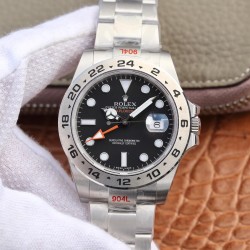 Rolex-Explorer II 216570 SS/SS Black GMF Asia 3187 CHS
