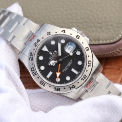 Rolex-Explorer II 216570 SS/SS Black GMF Asia 3187 CHS