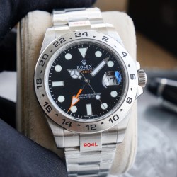 Rolex-Explorer II 226570 42mm SS/SS Black Dial NOOB A2836