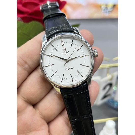 Rolex-Cellini Time Ref.50509 SS/LE White Stick Asia 3132