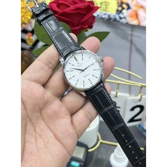 Rolex-Cellini Time Ref.50509 SS/LE White Stick Asia 3132