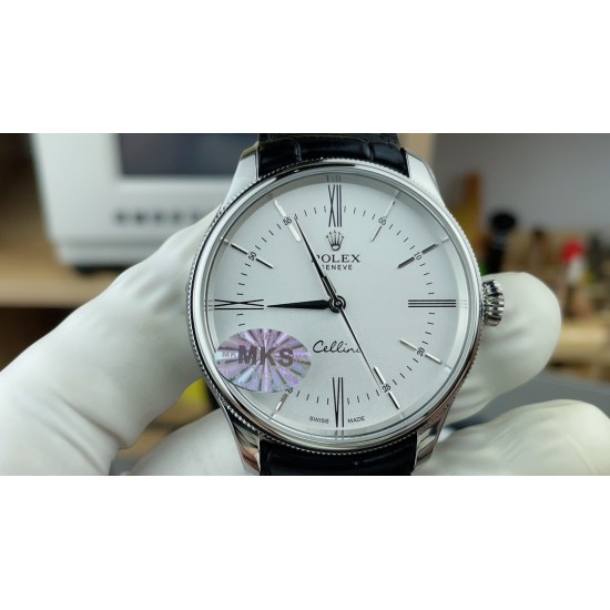 Rolex-Cellini Time Ref.50509 SS/LE White Stick MKS Asia 3132