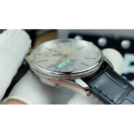 Rolex-Cellini Time Ref.50509 SS/LE White Stick MKS Asia 3132
