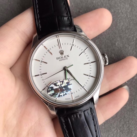 Rolex-Cellini Time Ref.50509 SS/LE White Stick MKS Asia 3132