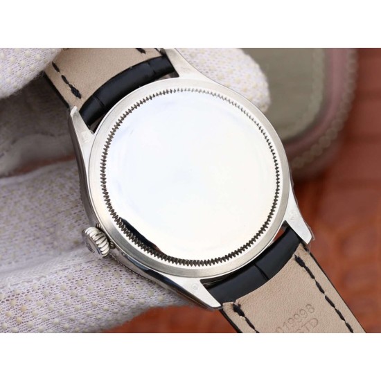 Rolex-Cellini Date 39mm SS/LE White MKS Asia 3165 Mod