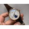 Rolex-Cellini 50535 Moonphase Brn RG/LE Wht EWF A3195 Mo