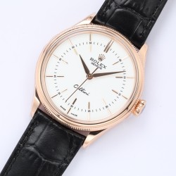 Rolex-Cellini Time 50505 RG/LE White Stick EWF Asia 3132