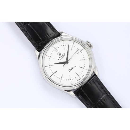 Rolex-Cellini Time Ref.50509 SS/LE White Stick EWF Asia 3132