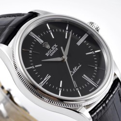 Rolex-Cellini Time 50509 SS/LE Black Stk MKS Asia 3132