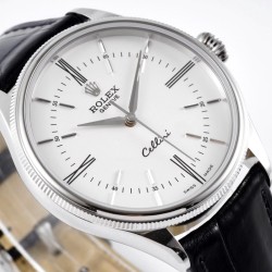 Rolex-Cellini Time Ref.50509 SS/LE White Stick MKS Asia 3132