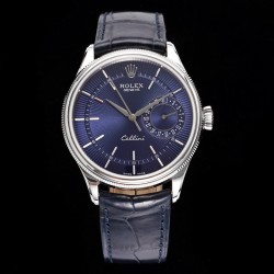 Rolex-Cellini Date 39mm SS/LE Blue Stk MKS Asia 3165 Mod