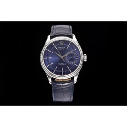 Rolex-Cellini Date 39mm SS/LE Blue Stk MKS Asia 3165 Mod