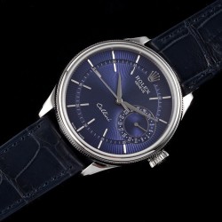 Rolex-Cellini Date 39mm SS/LE Blue Stk MKS Asia 3165 Mod