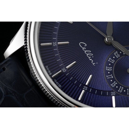 Rolex-Cellini Date 39mm SS/LE Blue Stk MKS Asia 3165 Mod
