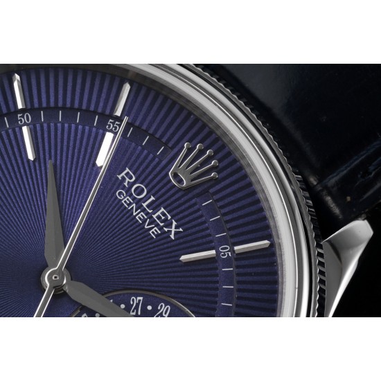 Rolex-Cellini Date 39mm SS/LE Blue Stk MKS Asia 3165 Mod