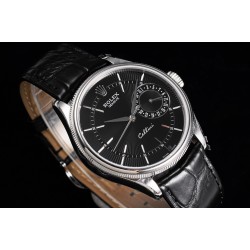 Rolex-Cellini Date 39mm SS/LE Black Stk MKS Asia 3165 Mod