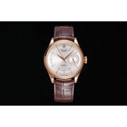 Rolex-Cellini Date 39mm RG/LE White MKS Asia 3165 Mod