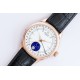 Rolex-Cellini 50535 Moonphase RG/LE Wht EWF Asia 3195 Mod