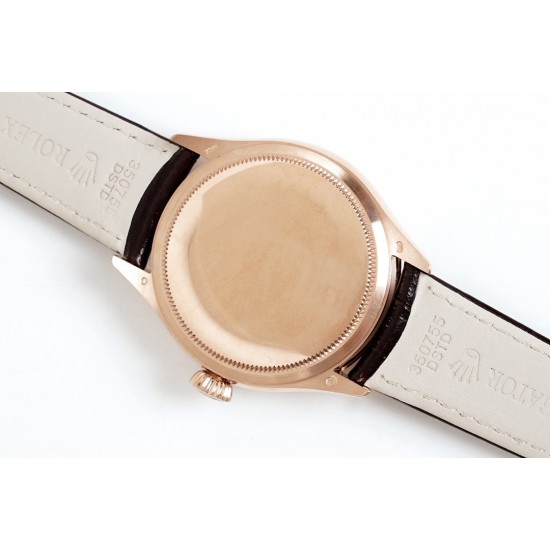 Rolex-Cellini Date 39mm RG/LE White EWF Asia 3165 Mod