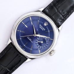 Rolex-Cellini Date 39mm SS/LE Blue Stk EWF Asia 3165 Mod