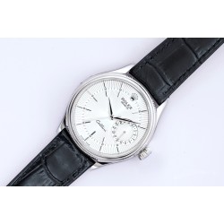 Rolex-Cellini Date 39mm SS/LE White EWS Asia 3165 Mod
