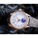 Rolex-Cellini 50535 Moonphase RG/LE Wht TWCF Asia 3195 Mod